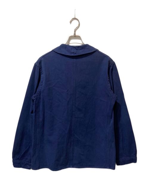 H.Canals（エイチ．カナルズ）H.Canals (エイチ．カナルズ) フレンチワークジャケット ネイビー サイズ:不明の古着・服飾アイテム