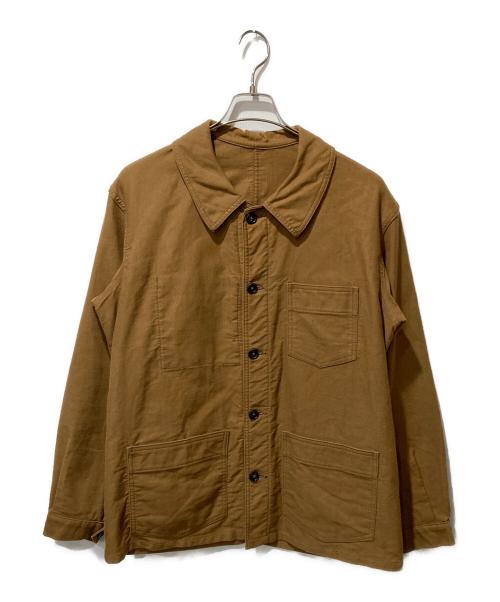 LABOR PARIS（レイバーパリス）LABOR PARIS (レイバーパリス) フレンチワークジャケット ブラウン サイズ:不明の古着・服飾アイテム