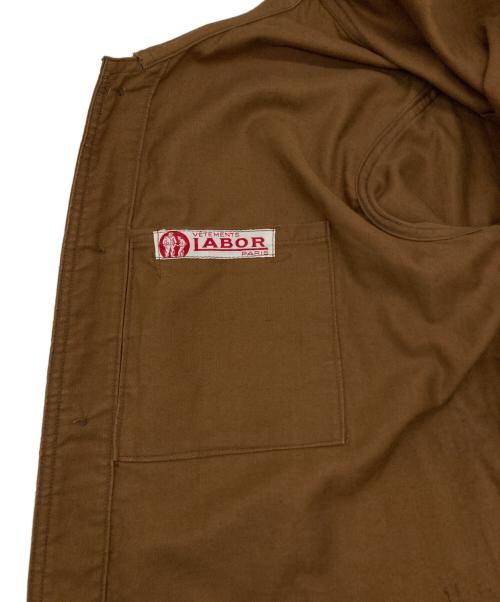 LABOR PARIS（レイバーパリス）LABOR PARIS (レイバーパリス) フレンチワークジャケット ブラウン サイズ:不明の古着・服飾アイテム