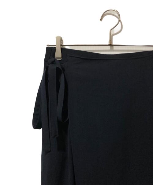 L'appartement（アパルトモン）L'Appartement (アパルトモン) Wrap Pants ネイビー サイズ:36の古着・服飾アイテム