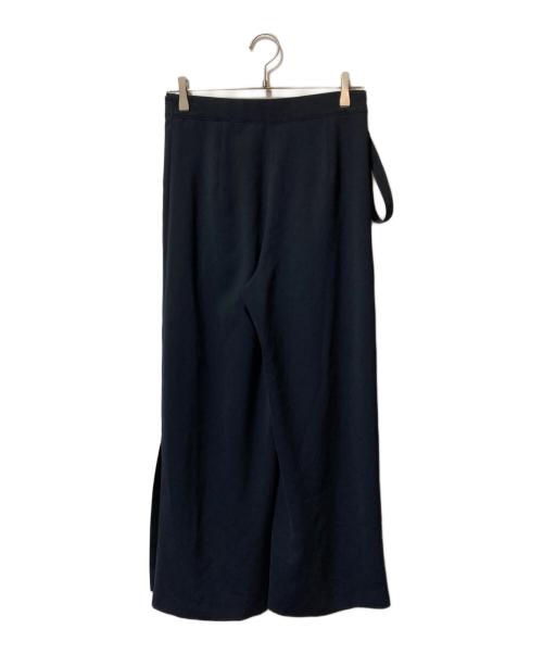 L'appartement（アパルトモン）L'Appartement (アパルトモン) Wrap Pants ネイビー サイズ:36の古着・服飾アイテム