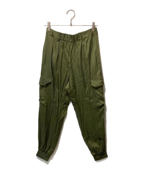 L'appartement（アパルトモン）L'appartement (アパルトモン) イージーパンツ カーキ サイズ:36の古着・服飾アイテム