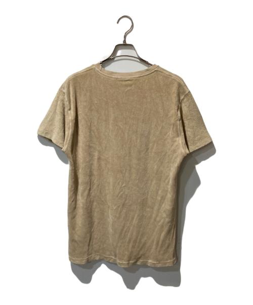 MADE WORN（メイドウォーン）MADE WORN (メイドウォーン) Harley Davidsonパイル地Tシャツ ベージュ サイズ:Mの古着・服飾アイテム