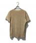 MADE WORN (メイドウォーン) Harley Davidsonパイル地Tシャツ ベージュ サイズ:M：5000円