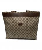GUCCIグッチ）の古着「トートバッグ」｜ブラウン