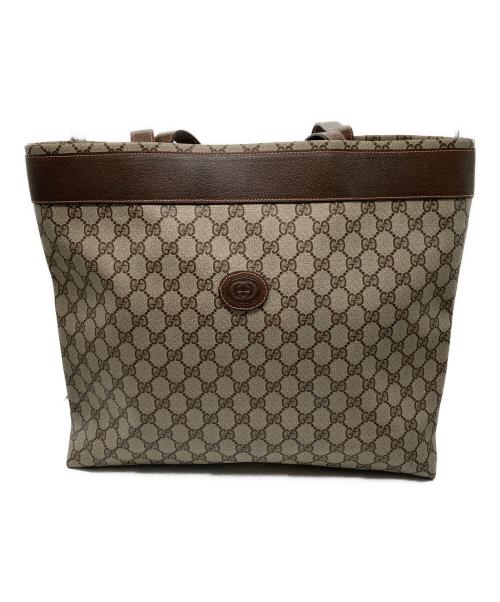 GUCCI（グッチ）GUCCI (グッチ) トートバッグ ブラウンの古着・服飾アイテム