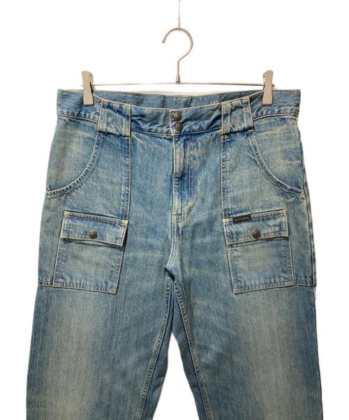 Hysteric Glamour（ヒステリックグラマー）Hysteric Glamour (ヒステリックグラマー) ブッシュデニムパンツ インディゴ サイズ:34の古着・服飾アイテム