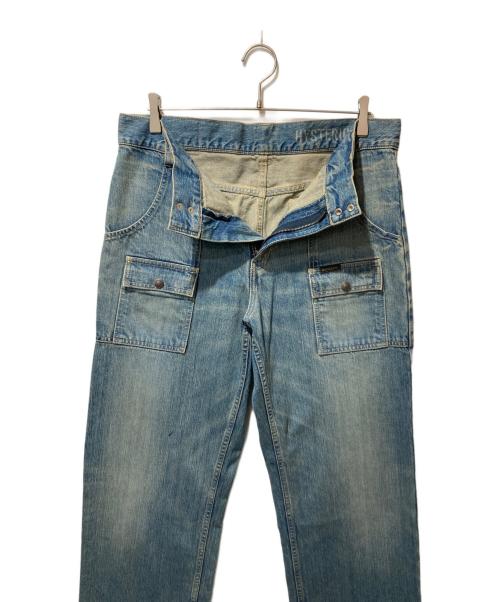 Hysteric Glamour（ヒステリックグラマー）Hysteric Glamour (ヒステリックグラマー) ブッシュデニムパンツ インディゴ サイズ:34の古着・服飾アイテム