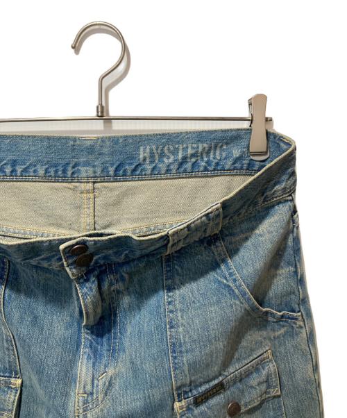 Hysteric Glamour（ヒステリックグラマー）Hysteric Glamour (ヒステリックグラマー) ブッシュデニムパンツ インディゴ サイズ:34の古着・服飾アイテム