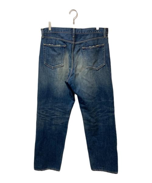 JOHNBULL（ジョンブル）Johnbull (ジョンブル) ダメージ加工デニムパンツ インディゴ サイズ:LLの古着・服飾アイテム