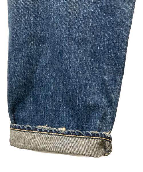 JOHNBULL（ジョンブル）Johnbull (ジョンブル) ダメージ加工デニムパンツ インディゴ サイズ:LLの古着・服飾アイテム