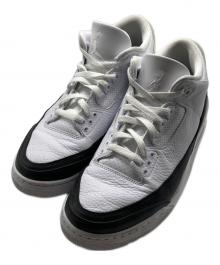 NIKE×FRAGMENT DESIGN（ナイキ×フラグメントデザイン）の古着「Air Jordan 3 "White/Black"」｜ホワイト