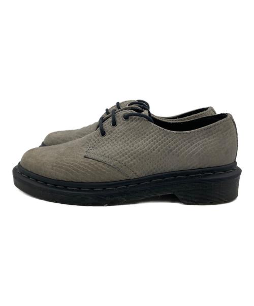 Dr.Martens（ドクターマーチン）Dr.Martens (ドクターマーチン) 1461 3ホールシューズ グレー サイズ:UK4の古着・服飾アイテム
