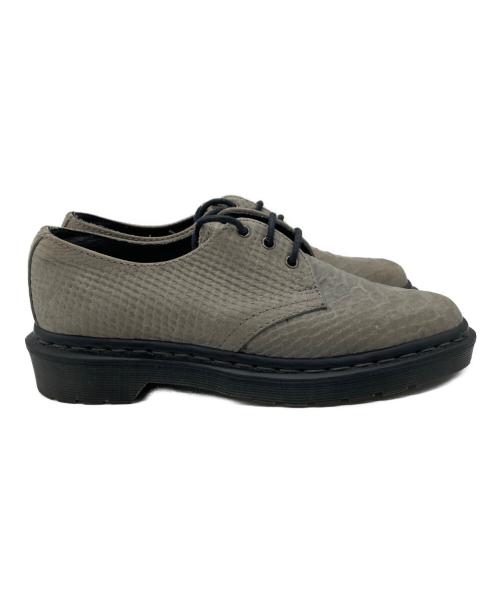 Dr.Martens（ドクターマーチン）Dr.Martens (ドクターマーチン) 1461 3ホールシューズ グレー サイズ:UK4の古着・服飾アイテム