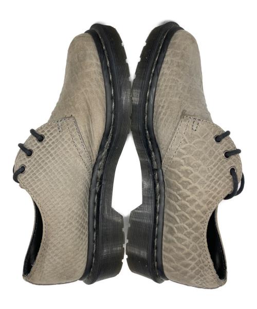 Dr.Martens（ドクターマーチン）Dr.Martens (ドクターマーチン) 1461 3ホールシューズ グレー サイズ:UK4の古着・服飾アイテム