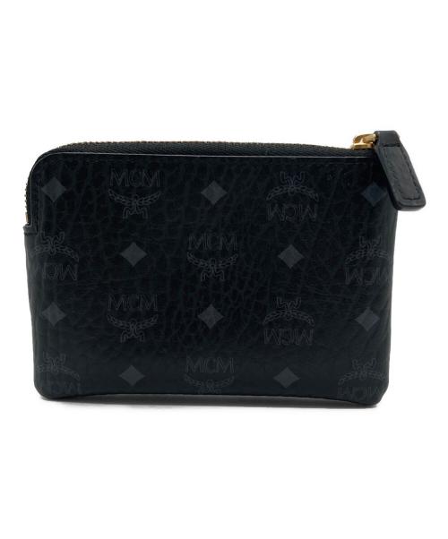 MCM（エムシーエム）MCM (エムシーエム) MiNi Aren ヴィセトス カードケース ブラックの古着・服飾アイテム
