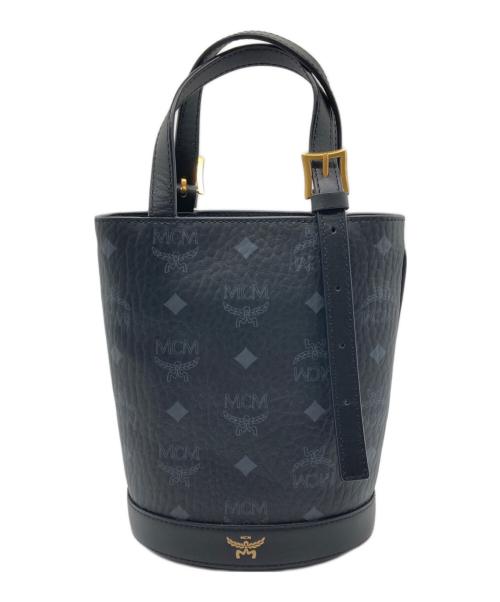 MCM（エムシーエム）MCM (エムシーエム) Aren バケット トートバッグ-ヴィセトス ブラックの古着・服飾アイテム