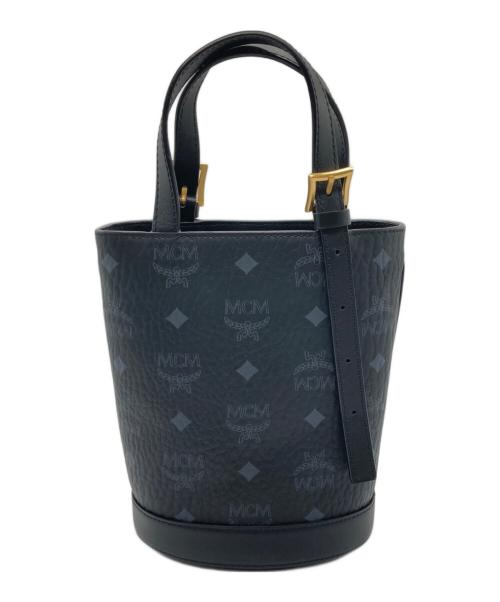 MCM（エムシーエム）MCM (エムシーエム) Aren バケット トートバッグ-ヴィセトス ブラックの古着・服飾アイテム