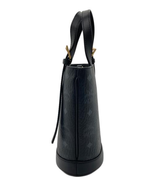 MCM（エムシーエム）MCM (エムシーエム) Aren バケット トートバッグ-ヴィセトス ブラックの古着・服飾アイテム