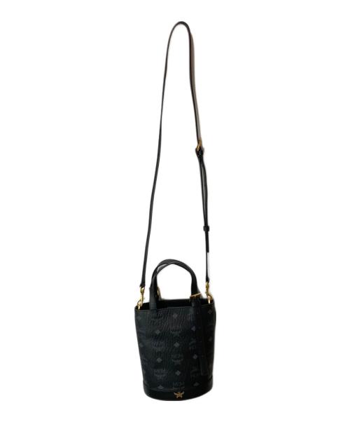 MCM（エムシーエム）MCM (エムシーエム) Aren バケット トートバッグ-ヴィセトス ブラックの古着・服飾アイテム