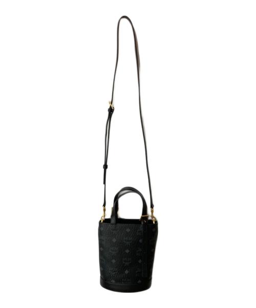 MCM（エムシーエム）MCM (エムシーエム) Aren バケット トートバッグ-ヴィセトス ブラックの古着・服飾アイテム