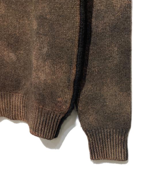 COMME des GARCONS HOMME（コムデギャルソン オム）COMME des GARCONS HOMME (コムデギャルソン オム) Vネックニット ブラウン サイズ:Sの古着・服飾アイテム