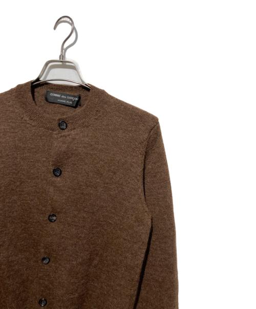 COMME des GARCONS HOMME PLUS（コムデギャルソンオムプリュス）COMME des GARCONS HOMME PLUS (コムデギャルソンオムプリュス) アルパカカーディガン ブラウン サイズ:　の古着・服飾アイテム