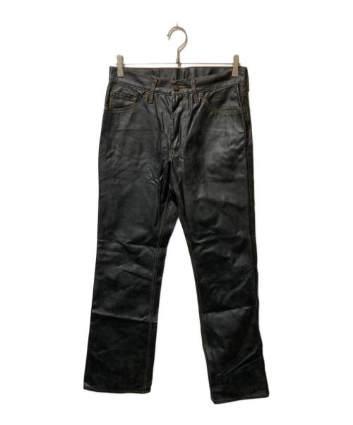 LEVI'S（リーバイス）LEVI'S (リーバイス) 517 コーティングブーツカットパンツ ブラック サイズ:W31の古着・服飾アイテム