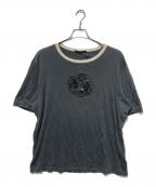 LOUIS VUITTONルイ ヴィトン）の古着「ロゴプリントTシャツ」｜グレー