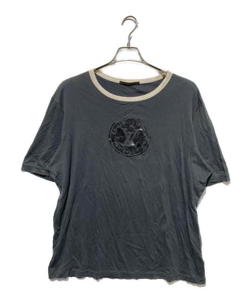 LOUIS VUITTON（ルイ ヴィトン）LOUIS VUITTON (ルイ ヴィトン) ロゴプリントTシャツ グレー サイズ:XXLの古着・服飾アイテム