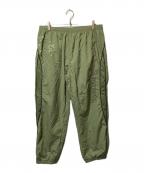 SUPREMEシュプリーム）の古着「AOI Glow-in-the-Dark Track Pant」｜グリーン