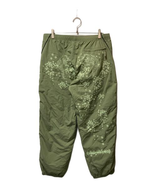 SUPREME（シュプリーム）SUPREME (シュプリーム) AOI Glow-in-the-Dark Track Pant グリーン サイズ:Lの古着・服飾アイテム
