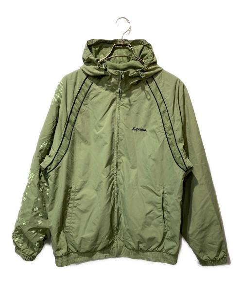 SUPREME（シュプリーム）SUPREME (シュプリーム) AOI Glow-in-the-Dark Track Jacket グリーン サイズ:Lの古着・服飾アイテム