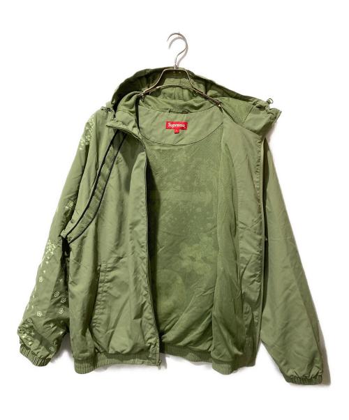 SUPREME（シュプリーム）SUPREME (シュプリーム) AOI Glow-in-the-Dark Track Jacket グリーン サイズ:Lの古着・服飾アイテム