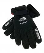 SUPREME×THE NORTH FACEシュプリーム×ザ ノース フェイス）の古着「RTG Fleece Glove」｜ブラック