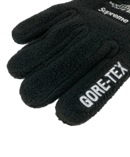 SUPREME（シュプリーム）SUPREME (シュプリーム) THE NORTH FACE (ザ ノース フェイス) RTG Fleece Glove ブラック サイズ:Mの古着・服飾アイテム