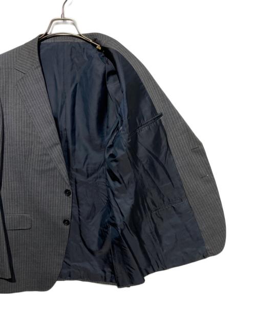 GUCCI（グッチ）GUCCI (グッチ) ストライプセットアップスーツ グレー サイズ:50の古着・服飾アイテム