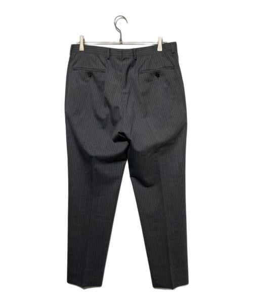 GUCCI（グッチ）GUCCI (グッチ) ストライプセットアップスーツ グレー サイズ:50の古着・服飾アイテム