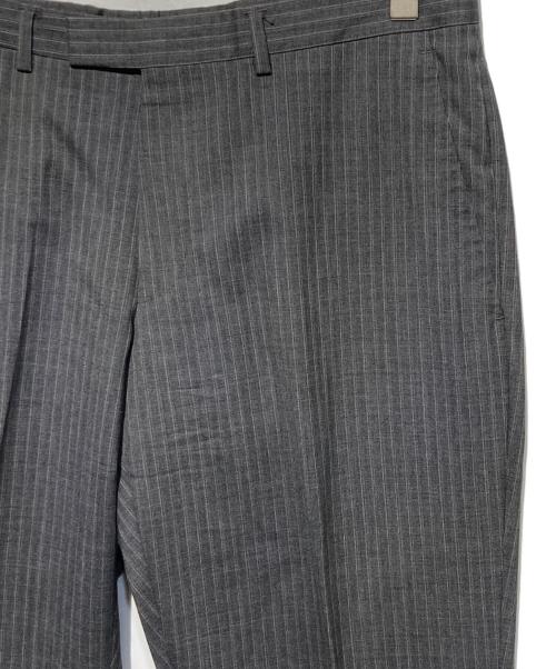 GUCCI（グッチ）GUCCI (グッチ) ストライプセットアップスーツ グレー サイズ:50の古着・服飾アイテム