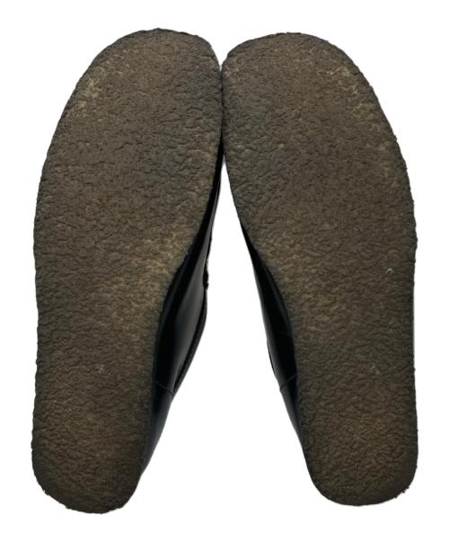 CLARKS（クラークス）CLARKS (クラークス) ワラビーシューズ ブラック サイズ:27cmの古着・服飾アイテム