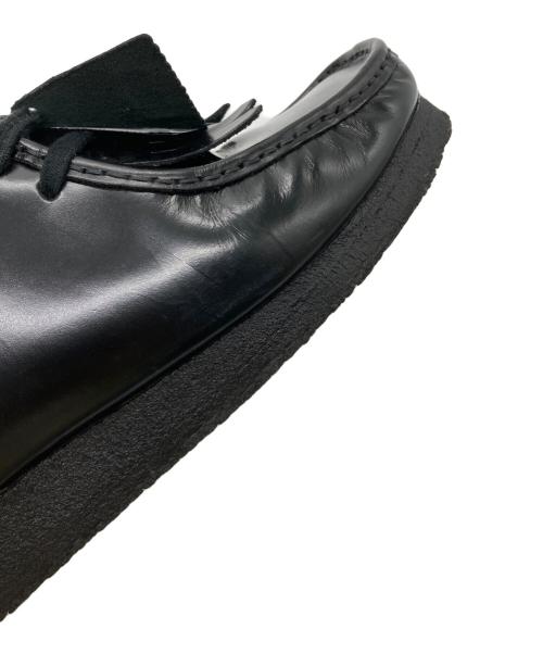 CLARKS（クラークス）CLARKS (クラークス) ワラビーシューズ ブラック サイズ:27cmの古着・服飾アイテム