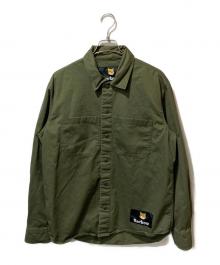 maison kitsune×Barbour（メゾンキツネ×バブアー）の古着「BARBOUR X MK OVERSHIRT」｜カーキ