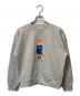 maison kitsune（メゾンキツネ）の古着「フォックスプリントクルーネックスウェット」｜グレー
