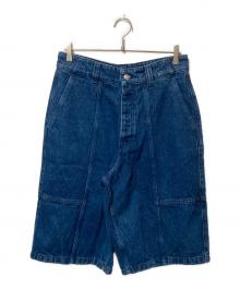 maison kitsune（メゾンキツネ）の古着「DENIM WORKWEAR BERMUDA」｜インディゴ