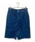 maison kitsune（メゾンキツネ）の古着「DENIM WORKWEAR BERMUDA」｜インディゴ