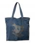 maison kitsune（メゾンキツネ）の古着「STUNT FOX TOTEスタント フォックス トート」｜ネイビー