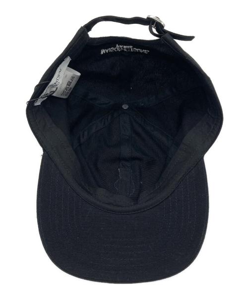 maison kitsune（メゾンキツネ）maison kitsune (メゾンキツネ) ドレスフォックスキャップ ブラック サイズ:U 未使用品の古着・服飾アイテム