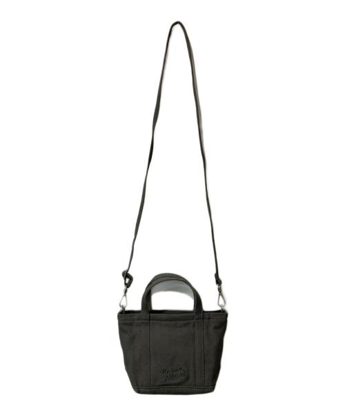 maison kitsune（メゾンキツネ）maison kitsune (メゾンキツネ) FOX HEAD MINI TOTE カーキの古着・服飾アイテム