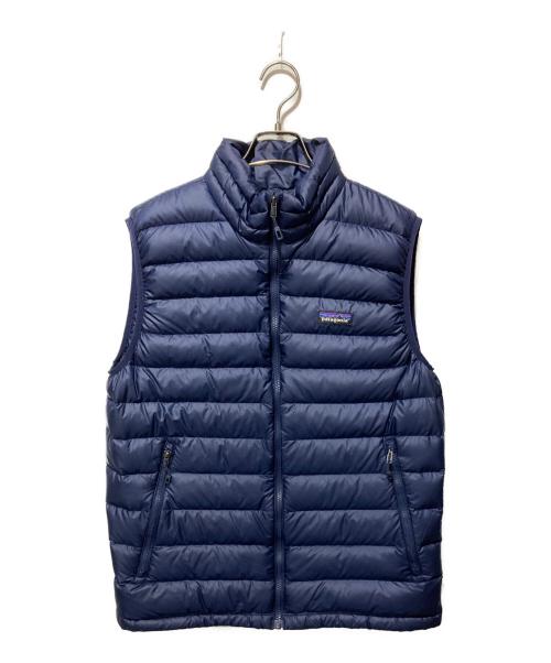 Patagonia（パタゴニア）Patagonia (パタゴニア) Down Sweater Vestダウン セーター ベスト ネイビー サイズ:Ｍの古着・服飾アイテム