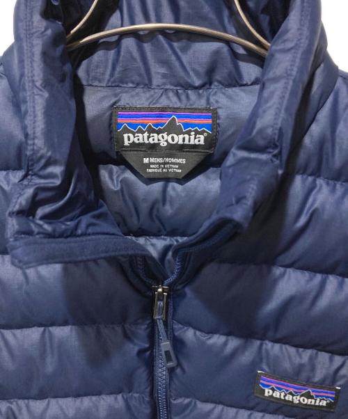 Patagonia（パタゴニア）Patagonia (パタゴニア) Down Sweater Vestダウン セーター ベスト ネイビー サイズ:Ｍの古着・服飾アイテム
